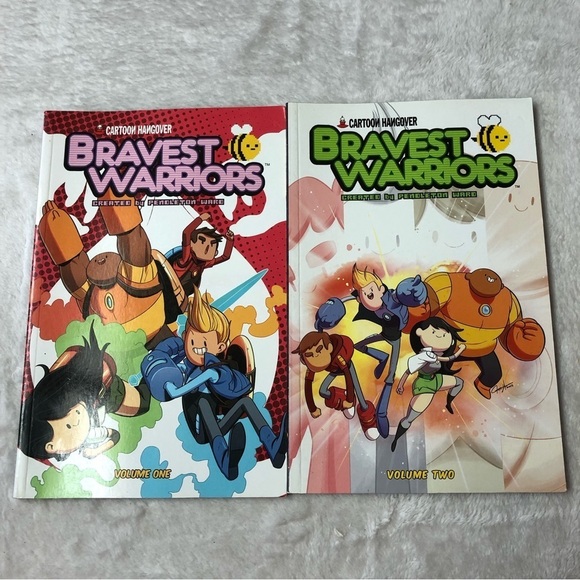 Cartoon Hangover: Bravest Warriors Graphic Novel Books Volume One & Two - Picture 1 of 11